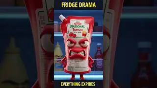 When Condiments Realize They Expire 😤🍅
