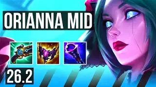 ORIANNA vs SYNDRA (MID) | 4k gold comeback | KR Grandmaster | 26.2