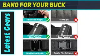 ONETWOFIT Adjustable Weighted Vest: Unrivaled Comfort, Unstoppable Performance