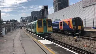 Trains at: Portsmouth & Southsea, PDL, 29th July 2021