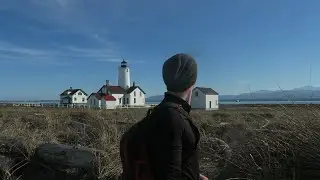 Coastal Hike to a Lighthouse - Dungeness Spit PNW