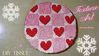 Tissue Paper Texture Art || Creative Tissue Paper Art for Beginners 