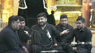 Majlis 4 | 24 Muharram 25 | Azhar Zaidi O' Bratheran | Marsiya | Muhammadi Masjid Hali Road, Lahore