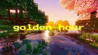 golden hour 🌞 healing morning routine... [minecraft music, calming music to start the day]
