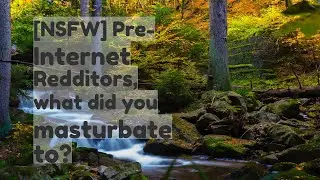 NSFW PreInternet Redditors what did you masturbate to