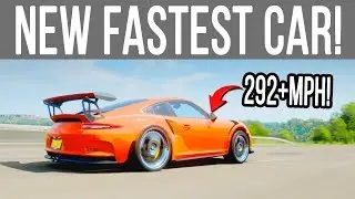 Forza Horizon 4 - NEW FASTEST CAR! PORSCHE GT3 RS 292+MPH (w/Tune)