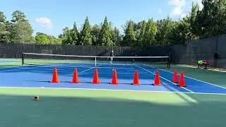 Practice: Pre-Beginner, DS0, Backhand Shots @A2, Approach-Shot Length (ASL), DTL