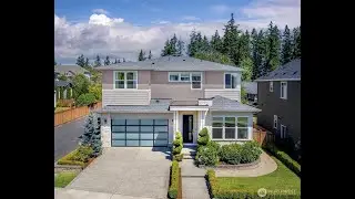 Tour This Upgraded $2M Redmond Home with Soaring Ceilings & Smart Tech!