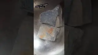 Shale Stone... Cleaning in water#clayandclaypotworld #trendingshorts #viralvideo #ytshortsindia
