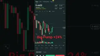Today Big Pump +24%  #trading #crypto #bitcoin #binnace #ethereum #pinetwork #stockmarket #ice