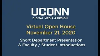 Fall 2020 Virtual Open House Presentation + Faculty/Student Introductions