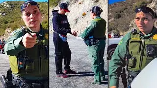 Ticket For This? Angry Forest Cop Explodes!