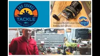 Shimano TLD 20 saltwater lever drag fishing reel how to service