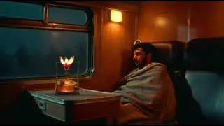 قطار النوم مع ضوضاء بيضاء ،اجواء شتوية رائعه 5 ASMR Relaxing Winter Train White Noise for Deep Sleep