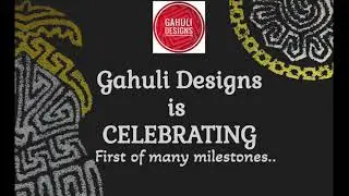 First of Many Milestones of Gahuli Designs by Bhagyashree