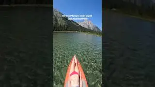The BEST paddle boarding spot! #paddleboarding #nationalparks