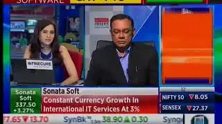 Sonata Software's CFO, Prasanna Oke interviewed by CNBC TV 18