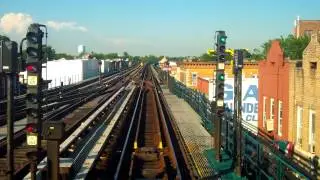 BMT Jamaica Line: Queens-bound R42 J Skip-Stop Train Ride:Part 4