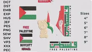 Free Palestinian Tatreez: Unlocking the Beauty of Embroidery Design-2024#PalestinianTatreez