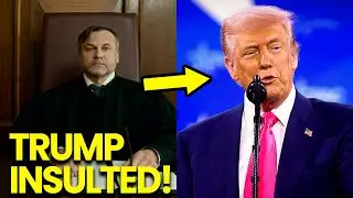 Trump INSULTED as Judges WALK OUT