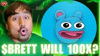 BASED BRETT FLIPS TOSHI!! BRETT COINBASE LISTING WILL MAKE BRETT 100X?! BUY $BRETT NOW?!