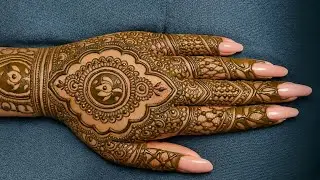 “Back Full Hand Mehendi Design 🌸 | Perfect for Wedding & Festival#bridalmehandi @nehamehendi_artist 