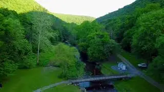 Stony Fork Creek Campground | A Peaceful Drone Tour Through Nature&rsquo;s Beauty