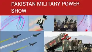 Pakistan military power show in Islamabad on independence day.