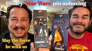 Disney Star Wars Pin Unboxing #disney #disneypins #pintrading #pinunboxing #pincollection #starwars