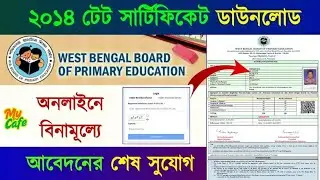 TET 2014 Certificate Download: How can 2014 TET pass candidates download their TET certificate?