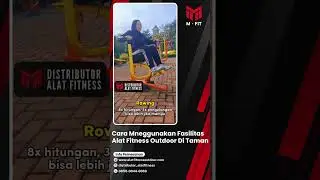 Penggunaan Alat fitness outdoor alat gym outdoor taman alun alun #gymoutdoor #alatfitnessoutdoor