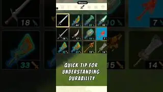 Понимание прочности оружия в Zelda TOTK