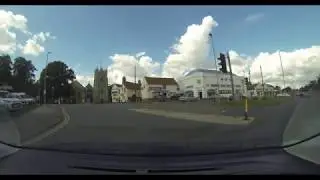 Driving Tour of Wisbech, Cambridgeshire, England