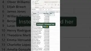 Quickly Extract Year from a Date in Excel @BrainUpp