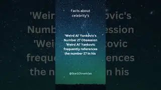 'Weird Al' Yankovic's Obsession with the Number 27 #WeirdAiYankovich #facts #funny #number #stories