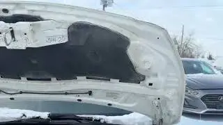 2017 Ford Transit Connect van under hood 