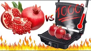 EXPERIMENT ✪ 1000° VS Pomegranate