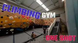 Immersive FPV Drone Tour of a Climbing Gym | ONE SHOT | Cinematic Experience