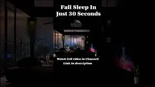 Fall Asleep In 30 Seconds | Rain Sounds For Sleeping | #shorts