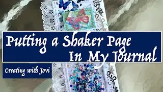 I Made a Shaker Page in My Journal! #shaker #junkjournal #shakerpage