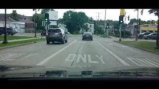 North 1st Street to Schofield Ave in 2010 Chevrolet Equinox Lt 