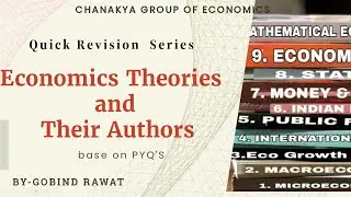 Economic theories and Their Authors