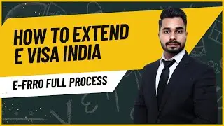 how to extend e visa India | frro visa extension online | e frro visa extension