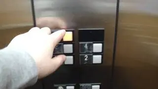 Almost Stuck in the Otis Hydraulic Elevator at  Building 93, Marriott Grande Vista, Orlando, FL