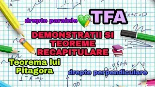EVALUARE NAȚIONALA-Recapitulare geometrie😄