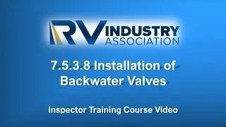 Installation of Backwater Valves