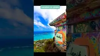 Instagram Photo Vs. Reality Oahu | Lanikai Pillbox Hike #shorts
