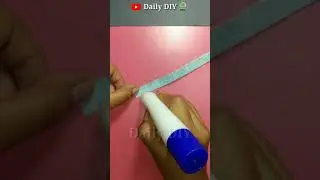 Paper Flower Center | Daily DIY | Easy Tutorial Flower Center #shorts #papercrafts #flowercenter