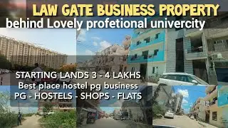 Starting 3 - 4 lakh Property For Business near lovely Univercity for student pg hostels LAW GATE QLN