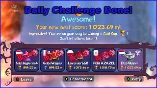 Rayman Legends Daily Challenge and Extreme Challenge #134  - Gold Streak!